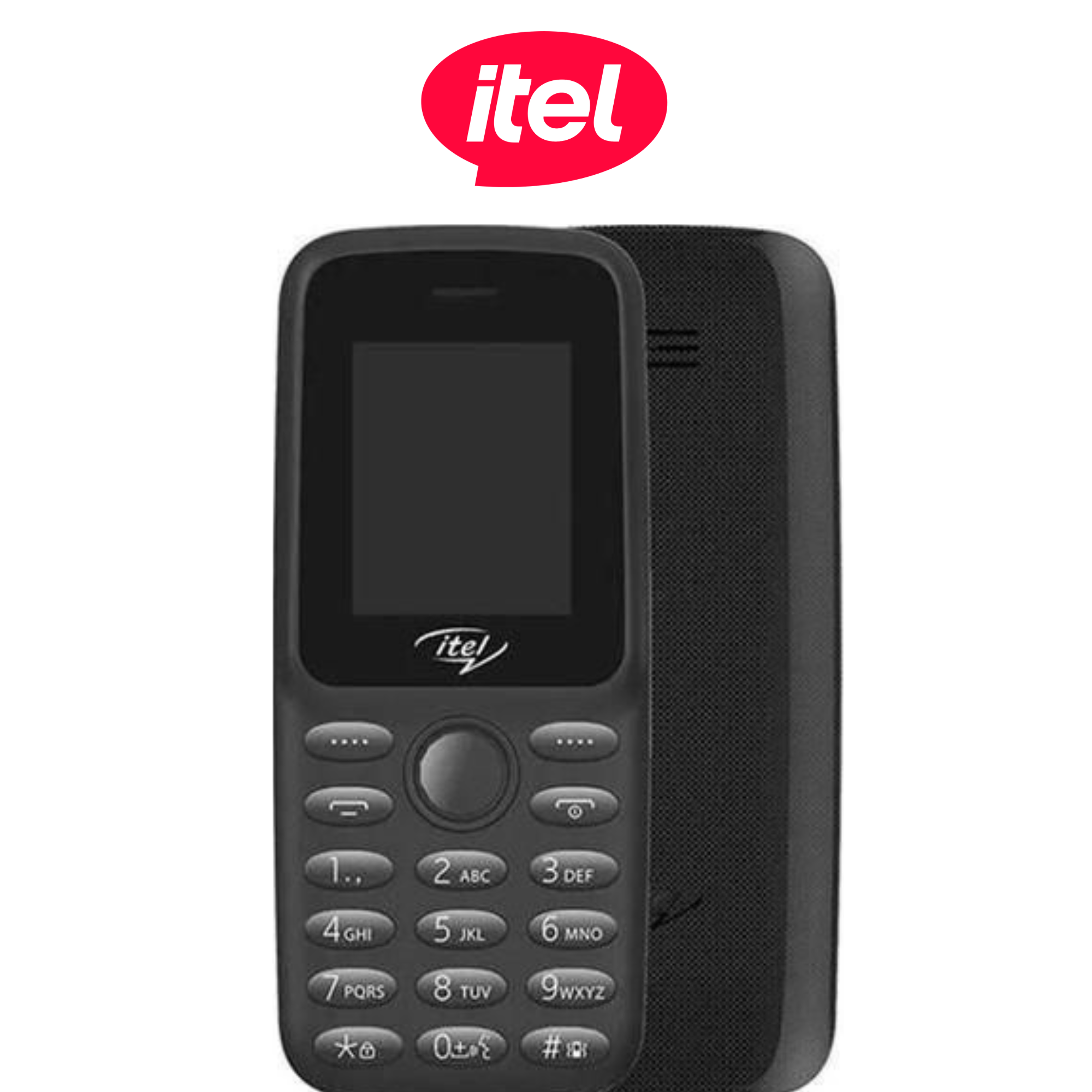 LIMITED DISCOUNT !!!BRAND NEW ITEL 2163 ,1.8" TFT Screen | 4MB RAM+4MB Storage Expandable Upto 32GB | 1000mAh Battery,Dual SIM Card,Torch,1.3MP Camera | 2G | 2000 Contacts & 500 Messages, FM, BLACK