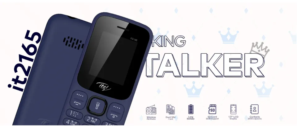 LIMITED DISCOUNT !!!!!BRAND NEW ITEL 2165 DUAL SIM CARD SLOT TORCH,FM RADIO,2.8" SCREEN DISPLAY,BATTERY 1000MAH ,KABAMBE/MULIKA,Light Blue, Deep Blue .