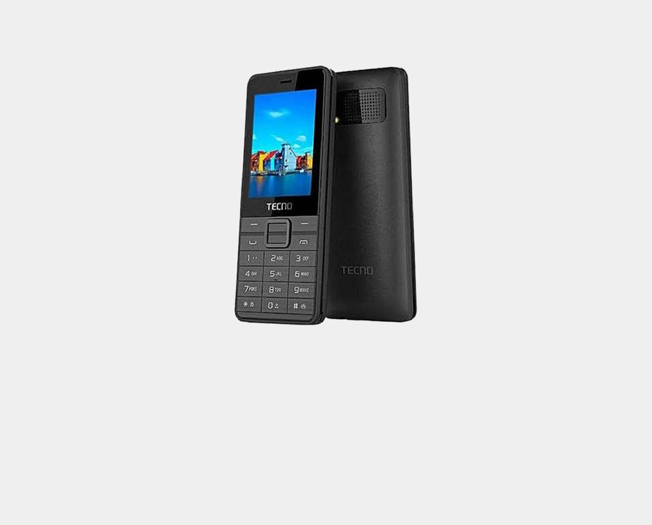 LIMITED DISCOUNT !!!!!BRAND NEW Tecno T402 FEATURE PHONE ,Display: 2.4″ TFT Screen ,Memory: 4MB RAM + 4MB ROM Wireless FM, Loud Speaker, Triple SIM & FM Radio_BLACK