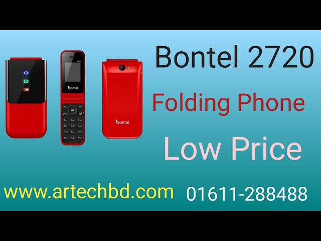 LIMITED DISCOUNT🔥🔥💃🏻💃🏻 !!!BRAND NEW BONTEL 2720 1.77" DISPLAY FLIP PHONE DUAL(TWO) SIM CARD SLOT MP3,MP4,FM RADIO FLASH TORCH BATTERY 1000MAH FEATURE PHONE