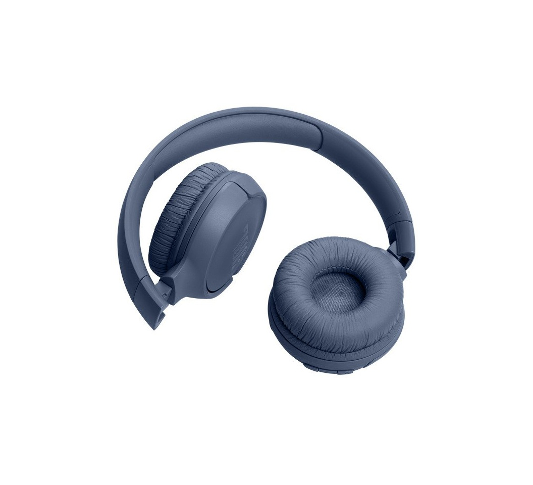 JBL TUNE 520BT ,On Ear Wireless Headphones, Bluetooth 5.3,40H battery life and speed charge (5mins = 2H) ,Multi-point connections & Hands-free calls - Blue,Black
