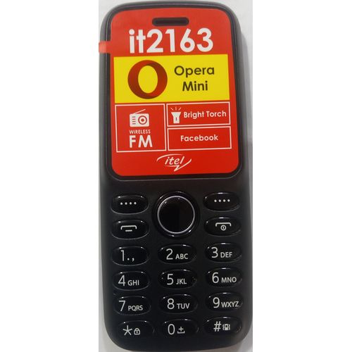 LIMITED DISCOUNT !!!BRAND NEW ITEL 2163 ,1.8" TFT Screen | 4MB RAM+4MB Storage Expandable Upto 32GB | 1000mAh Battery,Dual SIM Card,Torch,1.3MP Camera | 2G | 2000 Contacts & 500 Messages, FM, BLACK