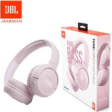 Jbl Tune 510 Wireless Bluetooth Headphones, Pure Bass, 27 Hours of Playtime & Comfortable Over-Ear Design Headphones with Purebass Sound Hands free calls Foldable design light weight, Pink,Blue,Black