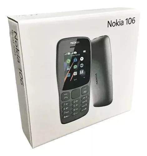 LIMITED DISCOUNT !!!BRAND NEW Nokia 106 4G !!!,4MB RAM Expandable to 32GB WITH MicroSD, 1.8" Dual SIM Cards, 800 MAhBattery with FM Radio and Micro USB, Kabambe _ BLACK & FREE GIFT STRAP WATCH.