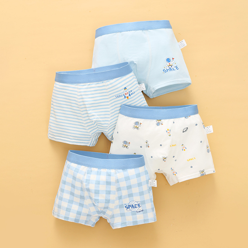 80Kinds 4PCS Boys Soft Cotton Boxer Briefs Dinosaur Polar Bear Toddler Kids Underwear Cartoon Boys CHEAP Boxer Briefs Moisture-Wicking Underwear for Boys Multipack Children M-4XL Truck Panties L89