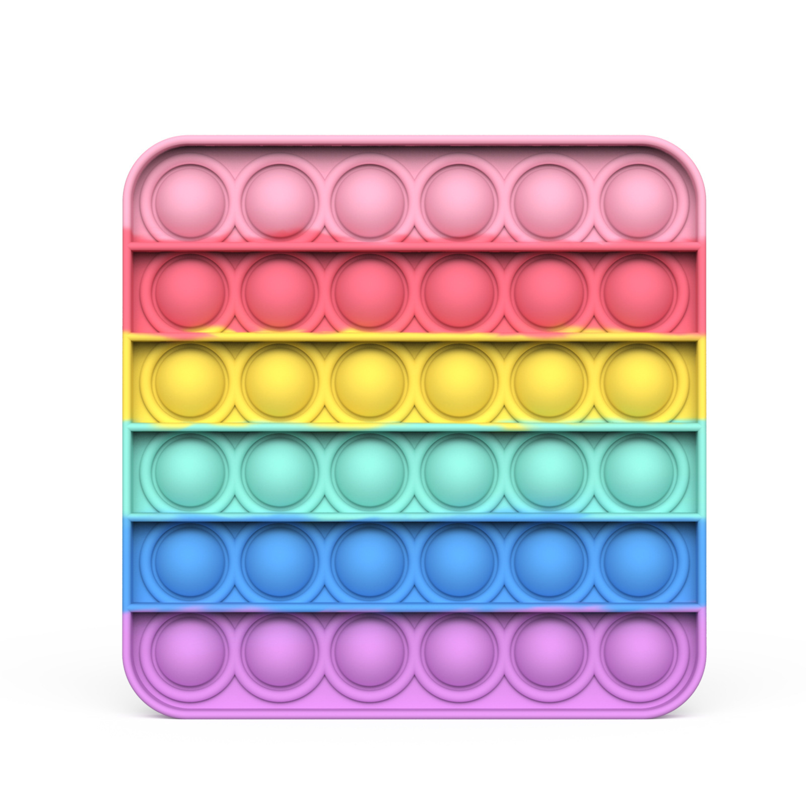 3PCS/SET Fidget Toys Pop It Fidget Sensory Toys Set Stress Relief Gifts for Kids Adults Big Size Pop Bulk Party Favors Cheap Christmas Gifts Bubble Sensory Toy Classroom Prizes Cake Cars Toys C07