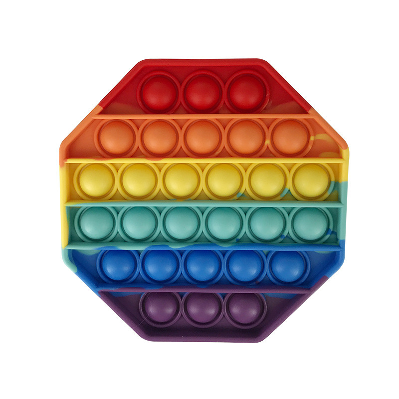 3PCS/SET Fidget Toys Pop It Fidget Sensory Toys Set Stress Relief Gifts for Kids Adults Big Size Pop Bulk Party Favors Cheap Christmas Gifts Bubble Sensory Toy Classroom Prizes Cake Cars Toys C07