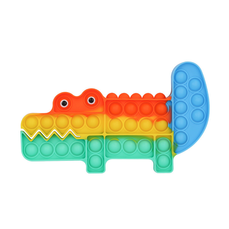 3PCS/SET Fidget Toys Pop It Fidget Sensory Toys Set Stress Relief Gifts for Kids Adults Big Size Pop Bulk Party Favors Cheap Christmas Gifts Bubble Sensory Toy Classroom Prizes Cake Cars Toys C05