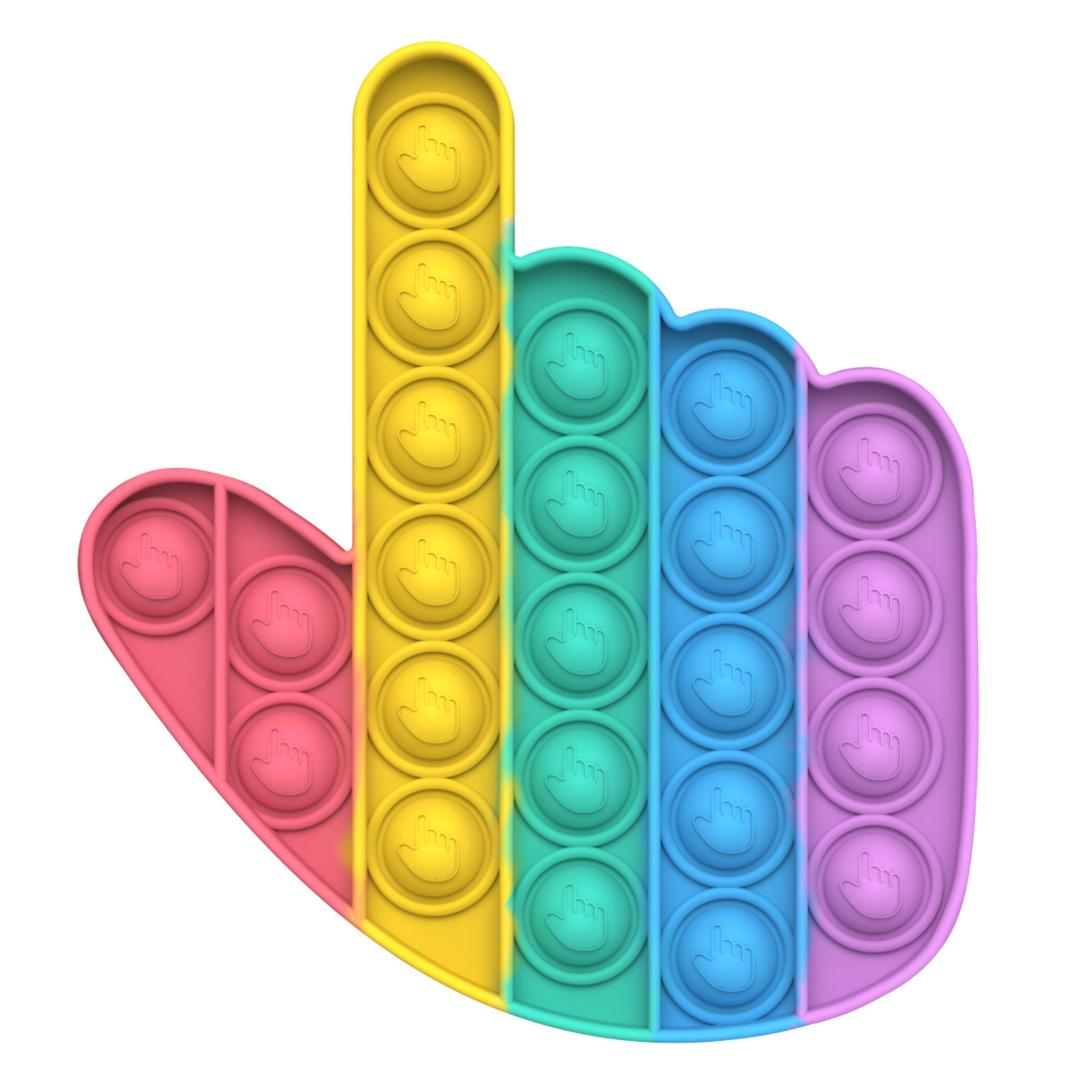 3PCS/SET Fidget Toys Pop It Fidget Sensory Toys Set Stress Relief Gifts for Kids Adults Big Size Pop Bulk Party Favors Cheap Christmas Gifts Bubble Sensory Toy Classroom Prizes Cake Cars Toys C07