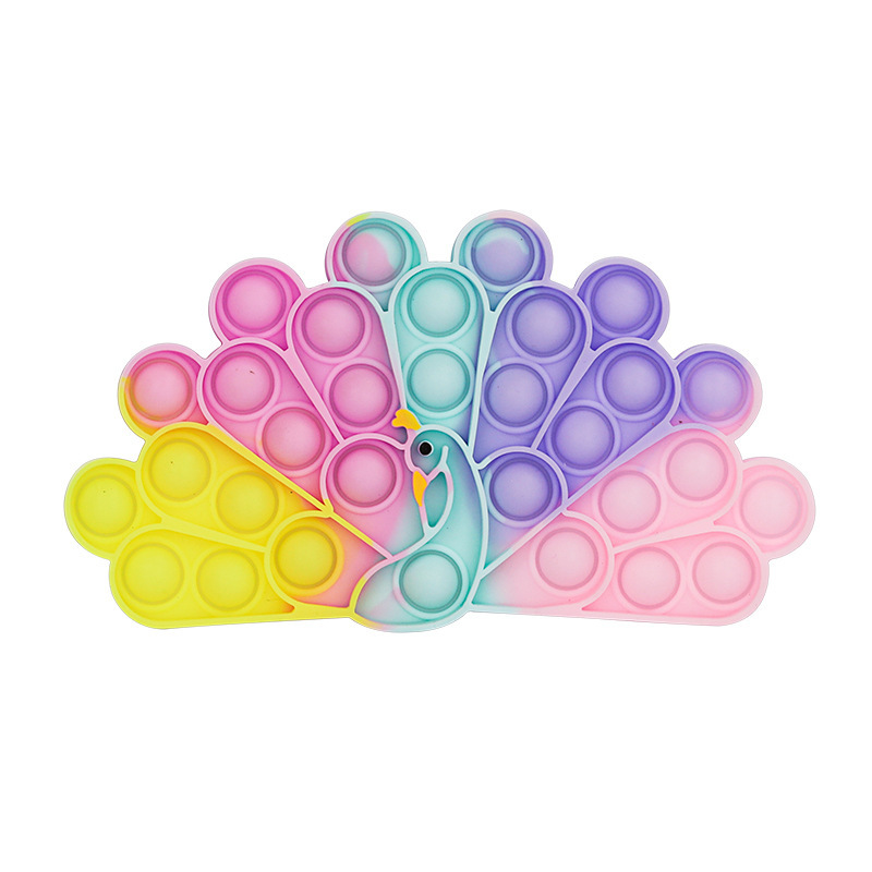 3PCS/SET Fidget Toys Pop It Fidget Sensory Toys Set Stress Relief Gifts for Kids Adults Big Size Pop Bulk Party Favors Cheap Christmas Gifts Bubble Sensory Toy Classroom Prizes Cake Cars Toys C05