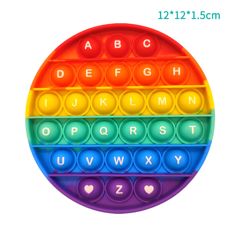 Best Christmas Gifts 27Kinds Fidget Toys Pop Fidget Sensory Toys Set Stress Relief Gifts for Kids Adults  Pop Bulk Party Favors  Bubble Sensory Toy Classroom Prizes Baby Early Educational Toy C02