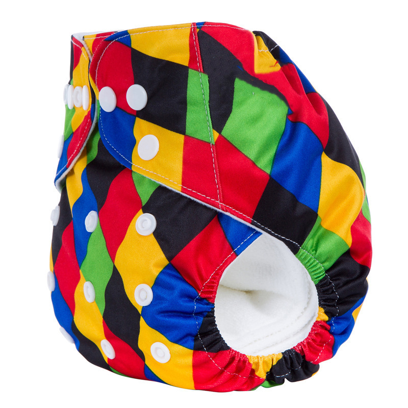 2PCS Baby Cloth Diapers+1PCS Nappy Gift,New Washable Cloth Diappers Waterproof Potty Training Pants Baby Toddler Fit for Baby 0-2Years,Adjustable Comfortable Soft Infant Diapers for Boys Girls C63