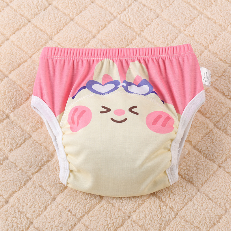 3PCS New Baby Cloth Diaper,Washable Cloth Diappers Waterproof Potty Training Pants Baby Toddler Fit for Baby 0-3Years,Leek-proof  for Newborn,Adjustable Soft Infant Cloth Diapers for Boys Girls C66