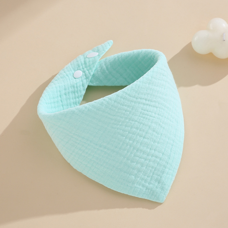 Mix 5-Pack Infant Baby Soft Cotton Bandana Bibs for Drooling and Teething Copper Pearl Baby Bibs,Bandana Drool Bibs for Baby Girls Boys,Soft Cotton Bibs Pure Color Kids Bids Burp Cloths C73