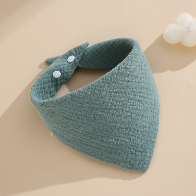 Mix 5-Pack Infant Baby Soft Cotton Bandana Bibs for Drooling and Teething Copper Pearl Baby Bibs,Bandana Drool Bibs for Baby Girls Boys,Soft Cotton Bibs Pure Color Kids Bids Burp Cloths C73
