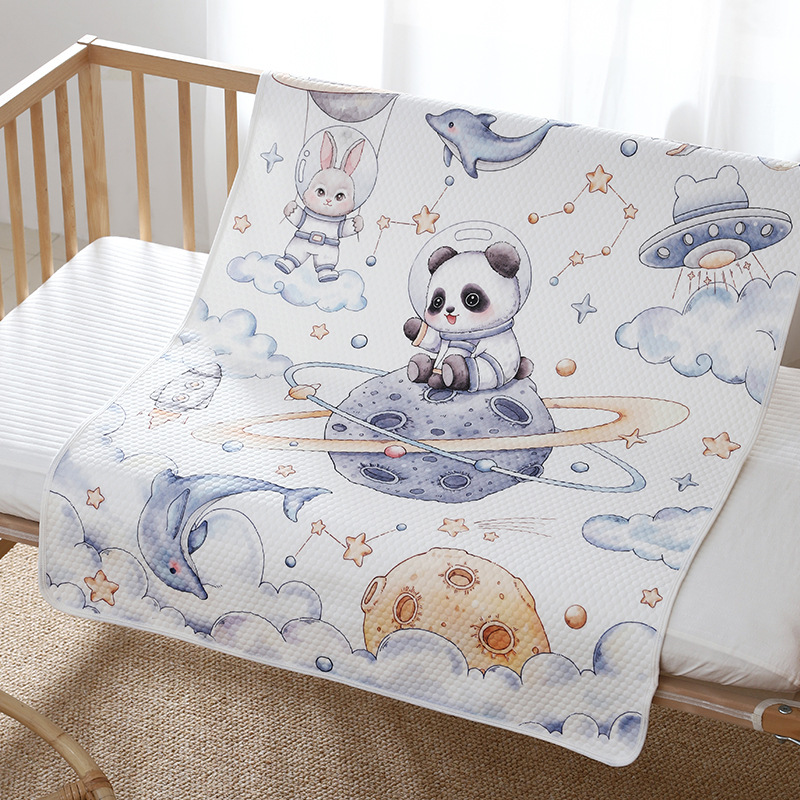 80*100CM Soft Portable Changing Pads Waterproof for Kids Adult Washable Mattress Urine Mat for Baby Toddlers Bed Protector Diaper Bedding Urine Pads Cloth Breathable Menstrual Protection Baby Care C79