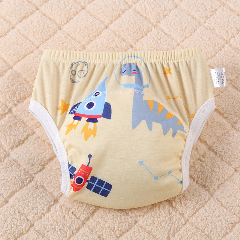 3PCS New Baby Cloth Diaper,Washable Cloth Diappers Waterproof Potty Training Pants Baby Toddler Fit for Baby 0-3Years,Leek-proof  for Newborn,Adjustable Soft Infant Cloth Diapers for Boys Girls C66