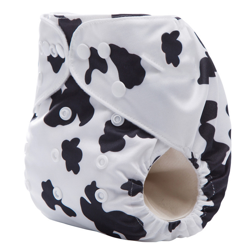 2PCS Baby Cloth Diapers+1PCS Nappy Gift,New Washable Cloth Diappers Waterproof Potty Training Pants Baby Toddler Fit for Baby 0-2Years,Adjustable Comfortable Soft Infant Diapers for Boys Girls C63