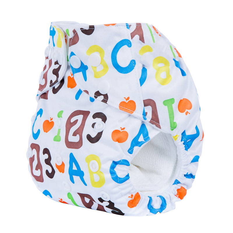 2PCS Baby Cloth Diapers +1PCS Nappy Gift,New Cartoon Washable Cloth Diappers Waterproof Potty Training Pants Baby Toddler Kid Underwear Fit for Baby 0-2Years,Adjustable Comfortable Infant Diapers C62