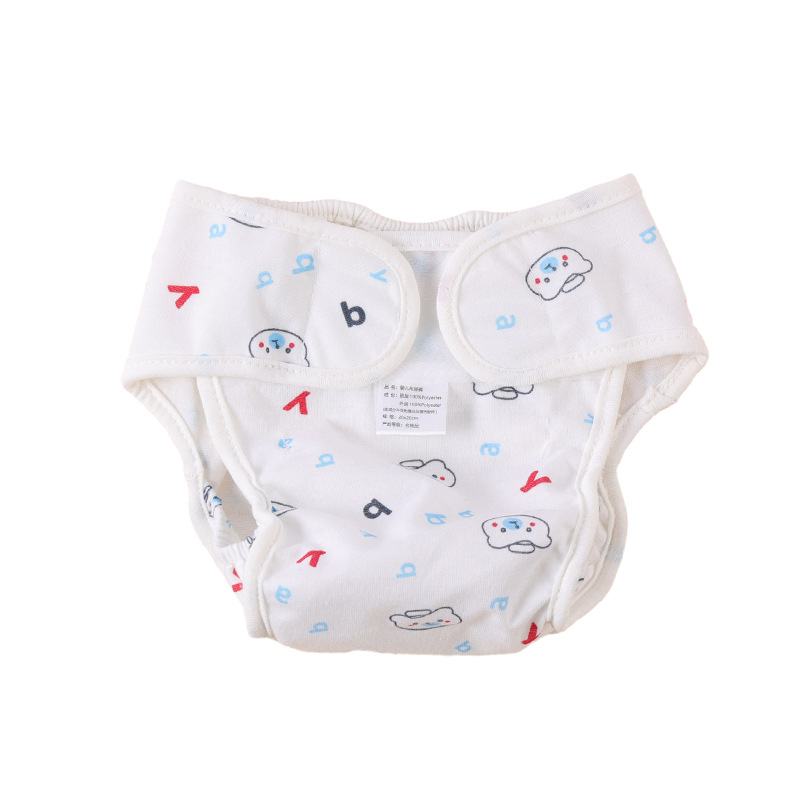 3PCS New Baby Cloth Diaper,Washable Cloth Diappers Waterproof Potty Training Pants Baby Toddler Fit for Baby 0-18M,Leek-proof  for Newborn,Adjustable Comfortable Soft Infant Diapers for Boys Girls C65