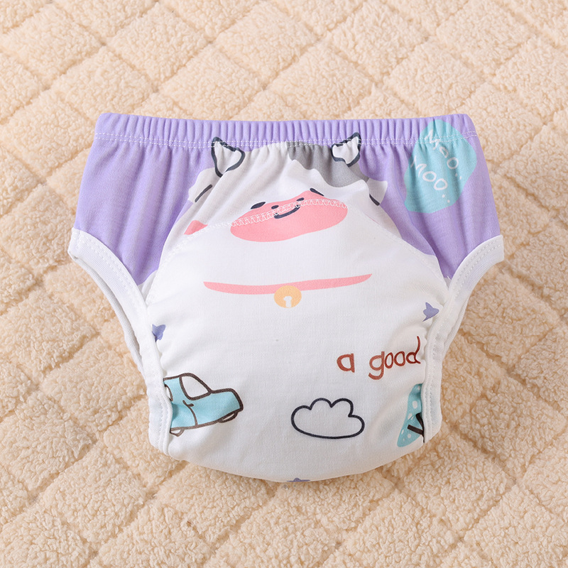 3PCS New Baby Cloth Diaper,Washable Cloth Diappers Waterproof Potty Training Pants Baby Toddler Fit for Baby 0-3Years,Leek-proof  for Newborn,Adjustable Soft Infant Cloth Diapers for Boys Girls C66