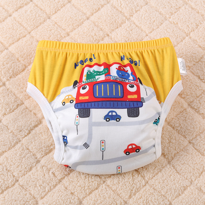 3PCS New Baby Cloth Diaper,Washable Cloth Diappers Waterproof Potty Training Pants Baby Toddler Fit for Baby 0-3Years,Leek-proof  for Newborn,Adjustable Soft Infant Cloth Diapers for Boys Girls C66