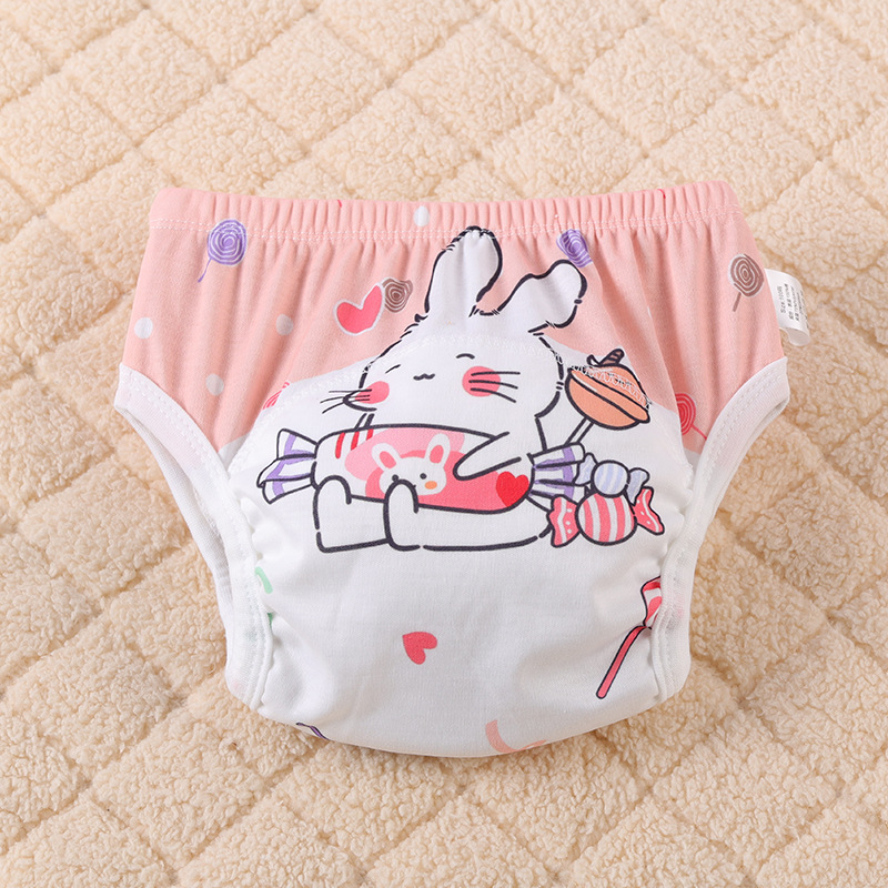 3PCS New Baby Cloth Diaper,Washable Cloth Diappers Waterproof Potty Training Pants Baby Toddler Fit for Baby 0-3Years,Leek-proof  for Newborn,Adjustable Soft Infant Cloth Diapers for Boys Girls C66