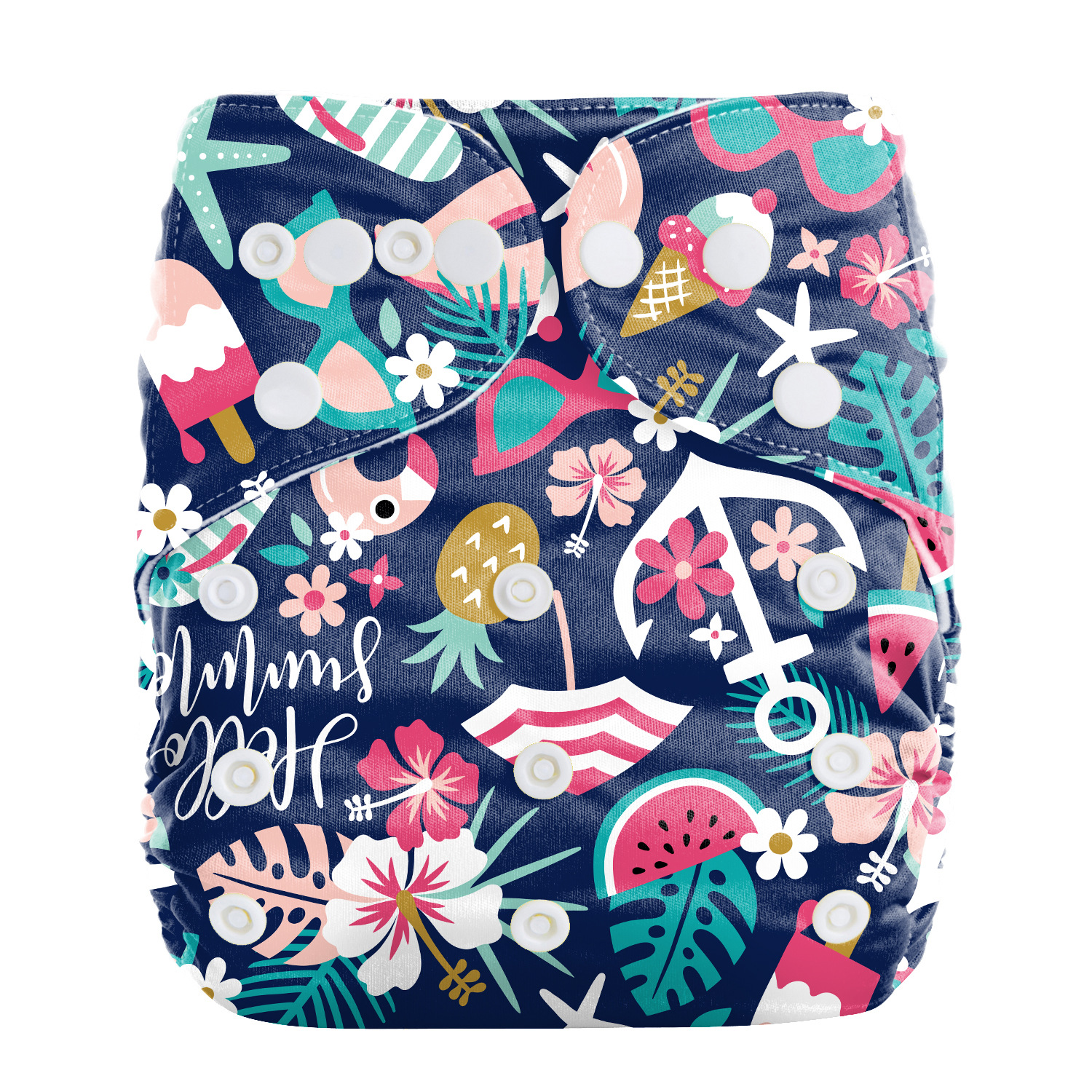 2PCS Baby Cloth Diapers+1PCS Nappy Gift,New Washable Cloth Diappers Waterproof Potty Training Pants Baby Toddler Fit for Baby 0-2Years,Adjustable Comfortable Soft Infant Diapers for Boys Girls C64