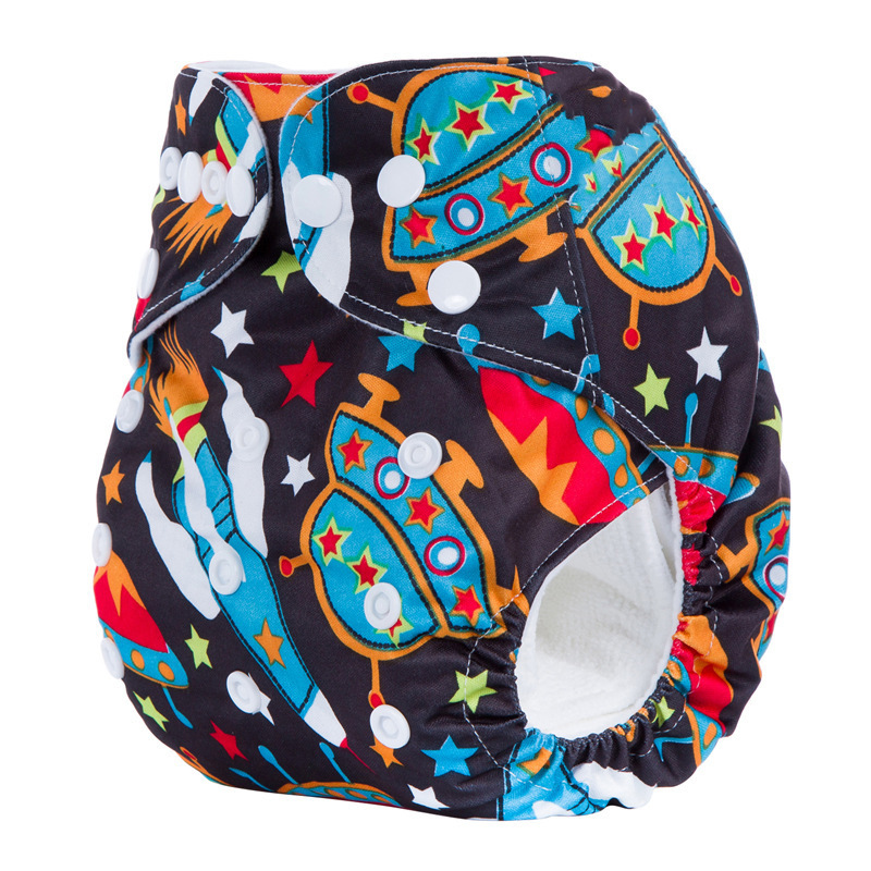 2PCS Baby Cloth Diapers+1PCS Nappy Gift,New Washable Cloth Diappers Waterproof Potty Training Pants Baby Toddler Fit for Baby 0-2Years,Adjustable Comfortable Soft Infant Diapers for Boys Girls C63