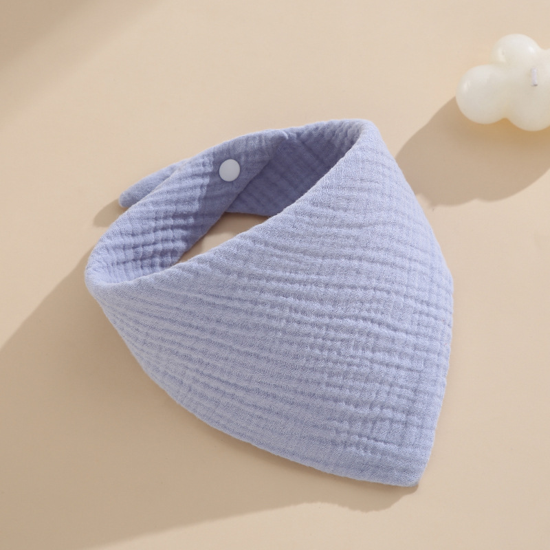 Mix 5-Pack Infant Baby Soft Cotton Bandana Bibs for Drooling and Teething Copper Pearl Baby Bibs,Bandana Drool Bibs for Baby Girls Boys,Soft Cotton Bibs Pure Color Kids Bids Burp Cloths C73