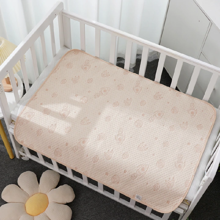 70*90CM Soft Portable Changing Pads Waterproof for Kids Adult Washable Mattress Urine Mat for Baby Toddlers Bed Protector Diaper Bedding Urine Pads Cloth Breathable Menstrual Protection Baby Care C77