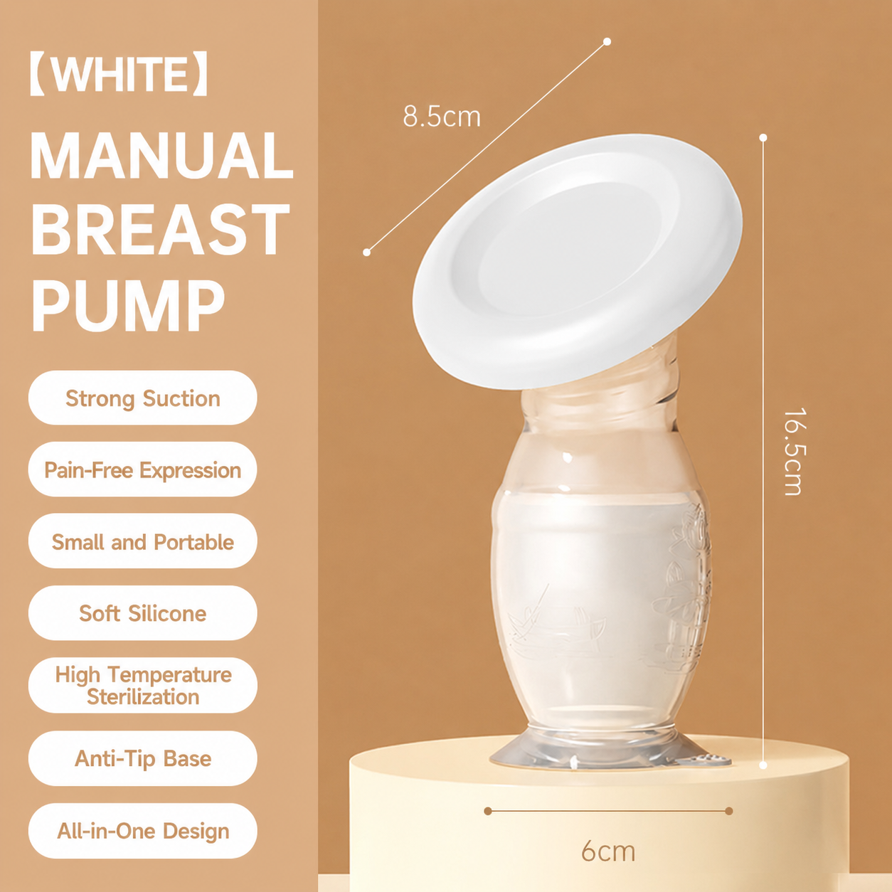 Food Grade Soft Silicone Breast Shell Reusable Breast Milk Collector Portable Anti-Leak Milk Saver Breastfeeding Accessory For Nursing Mothers