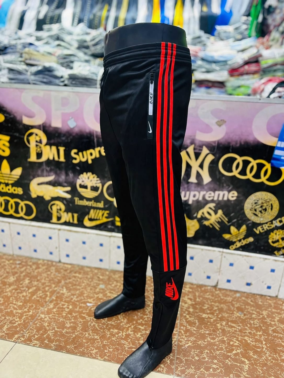 [🔥CRAZY OFFER 🔥]Style meets comfort 😍 Striped Track pants,  Available in different colors — pick your vibe