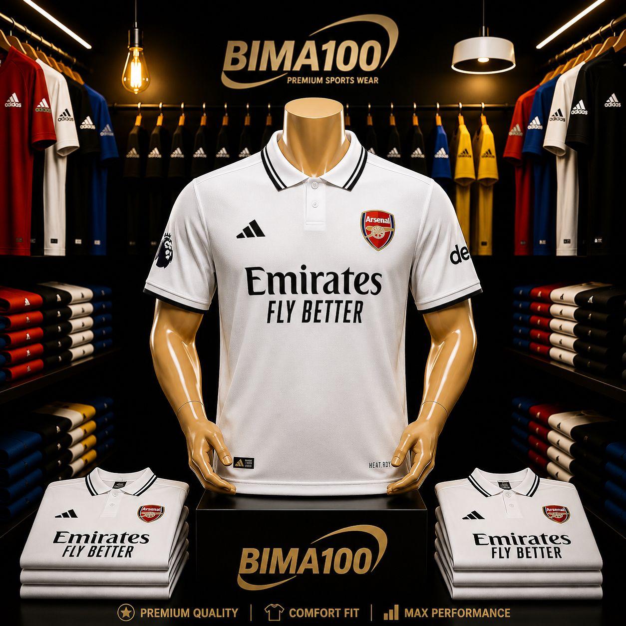 🏆 Dress like champions! New Arsenal jerseys 26/27 available now ❤️🤍🔥 Grab yours and represent the Gunners in style.