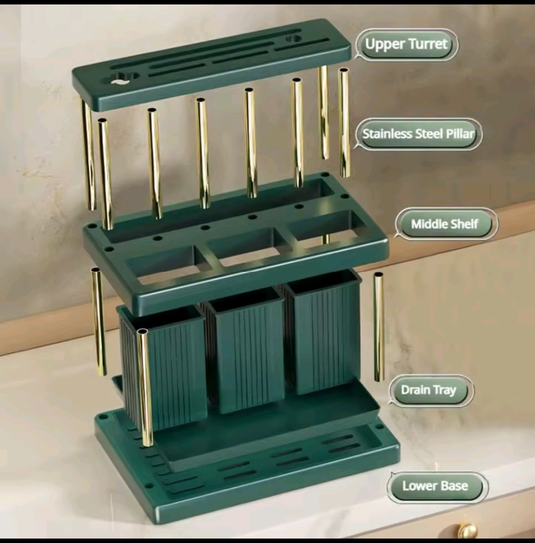 🌿🌿🥁💥🥁🥁 Cutlery well organized - kitchen cutleries organizer Grab this organizer today for a neat well organized kitchen Adds aesthetic value
