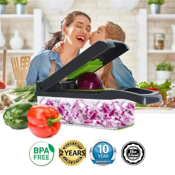 OFFER OFFFER !!Vegetable Chopper Onion Chopper Mandolin Slicer Pro 13 in 1professional food Choppermultifunctional Vegetable Chopper and Slicer, Dicing Machine, AdjustableVegetable Cutter With Contain