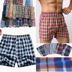 🔥HOT DEAL FOR MEN 🔥   6 Pcs Men’s Pure Cotton Checked Boxers | Finest Quality Breathable Fabric | Soft, Comfortable & Durable Men’s Underwear