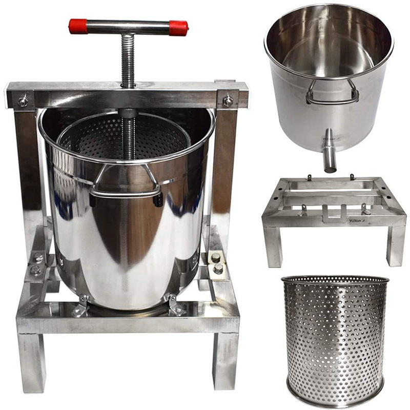 Honey press Machine-Closed Barrel