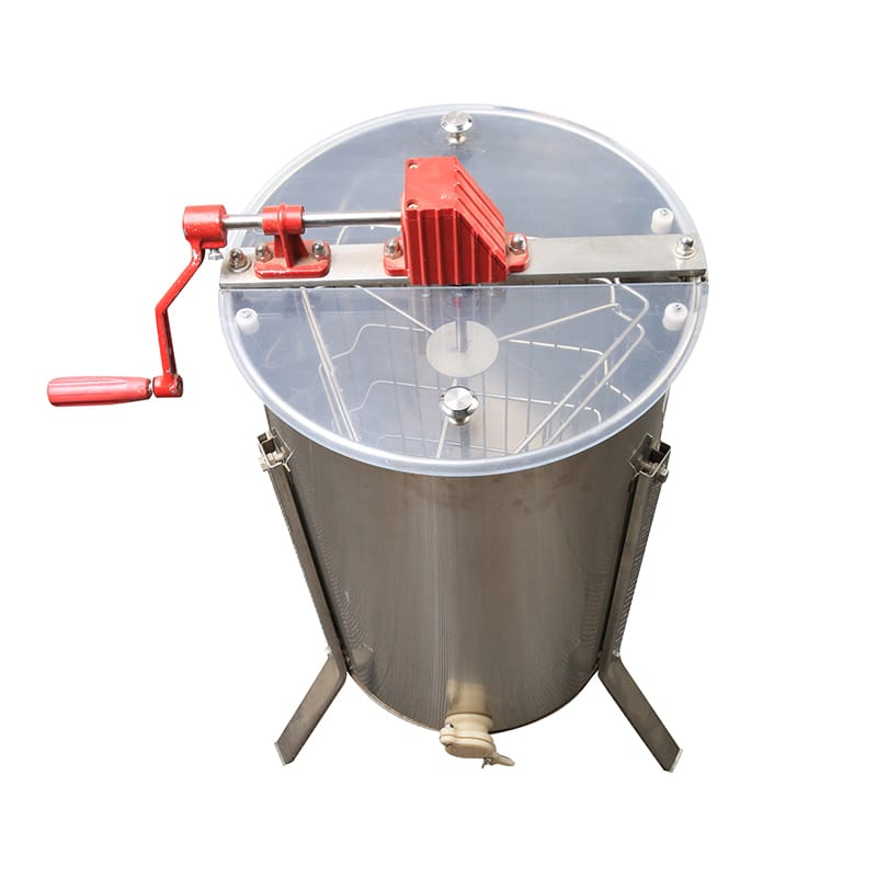 3 Frame honey Extractor Machine. 3 Frame Stainless Steel Manual Honey Extractor Drum Beekeeping Equipment with Adjustable Stand, Food-Grade Tank, Durable Crank Handle & Honey Gate Valve for Efficient.