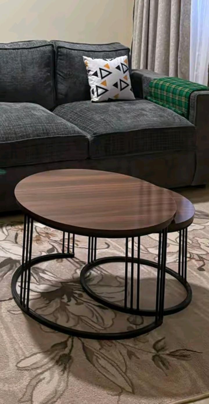 Coffee Table  round wooden  Elegant Modern Perfect for Any Space
