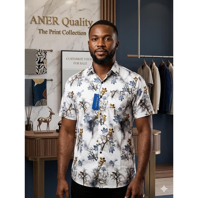 Executive Luxe Men’s Silk Blend Shirt – Trendy Casual & Official Long Sleeve Wear