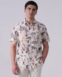 Executive Luxe Men’s Silk Blend Shirt – Trendy Casual & Official Long Sleeve Wear