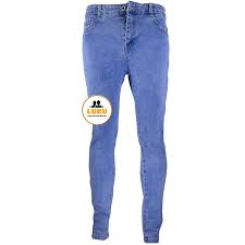 UrbanFlex Men’s Slim Fit Denim Jeans – Sky Blue Casual Fashion Pants (Sizes 30–40)