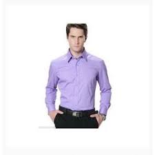 Executive Prestige Men’s Official Cotton Shirt – Purple Long Sleeve Office Wear