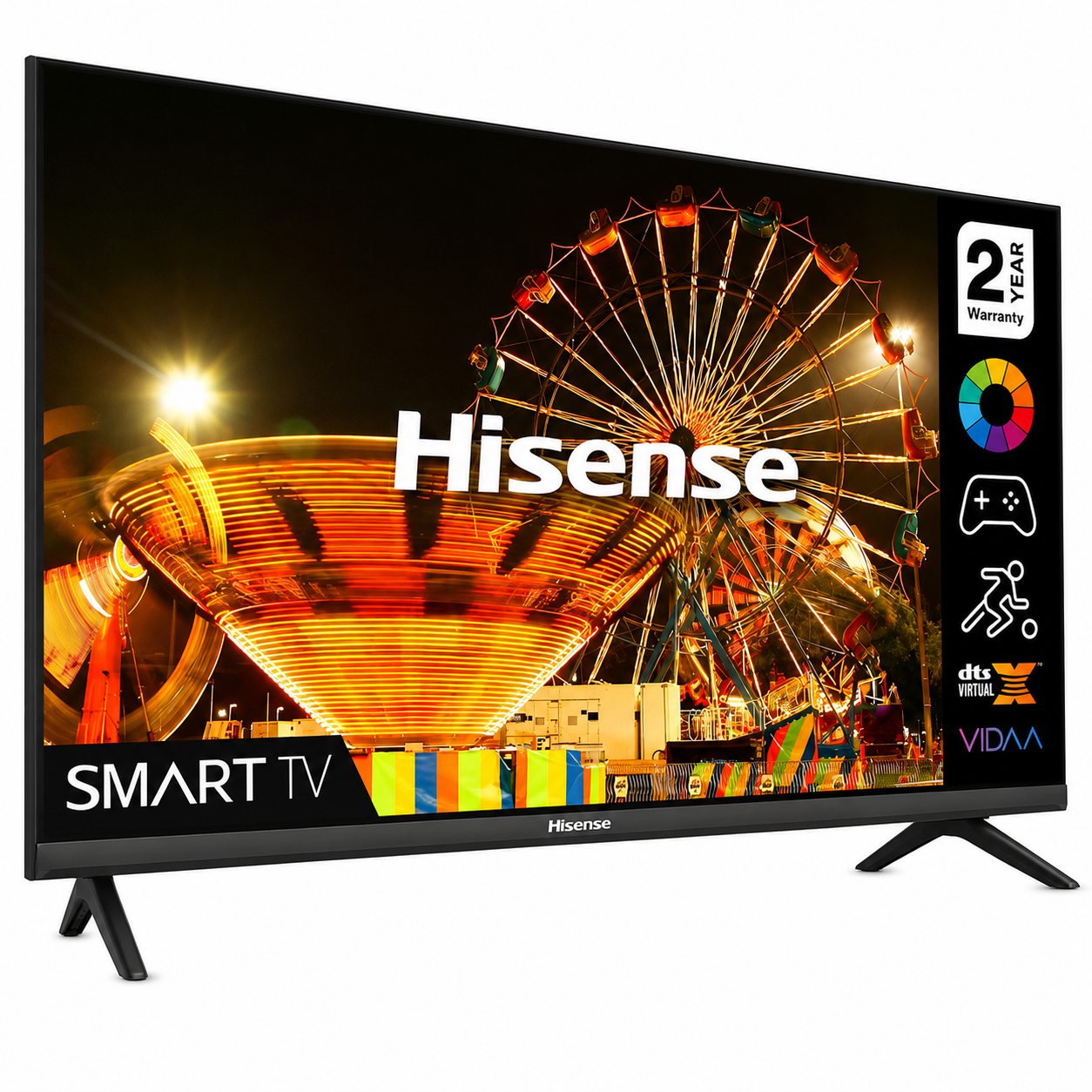 Hisense 32" Inch TV HD Smart TV With Netflix Youtube Prime Video, Dolyby Audio-2025 Model