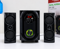 Solarmax 2.1ch SP-152  multimedia bluetooth Deep bass, clear audio, speaker system woofer,FM radio, and USB/SD card