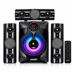 Artel AT-102 3.1 Channel Multimedia Speaker System – Powerful Bass, Bluetooth, USB, SD & FM Radio