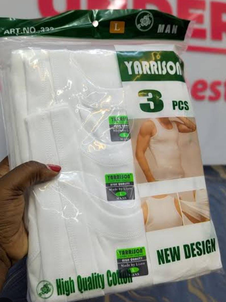 3PCS HIGH QUALITY PREMIUM MEN'S COTTON VEST WITH A MEN'S UNDERWEAR/ BOXER GIFT. Soft breathable sleeveless innerwear. Its lightweight fabric and regular fit ensure maximum comfort,