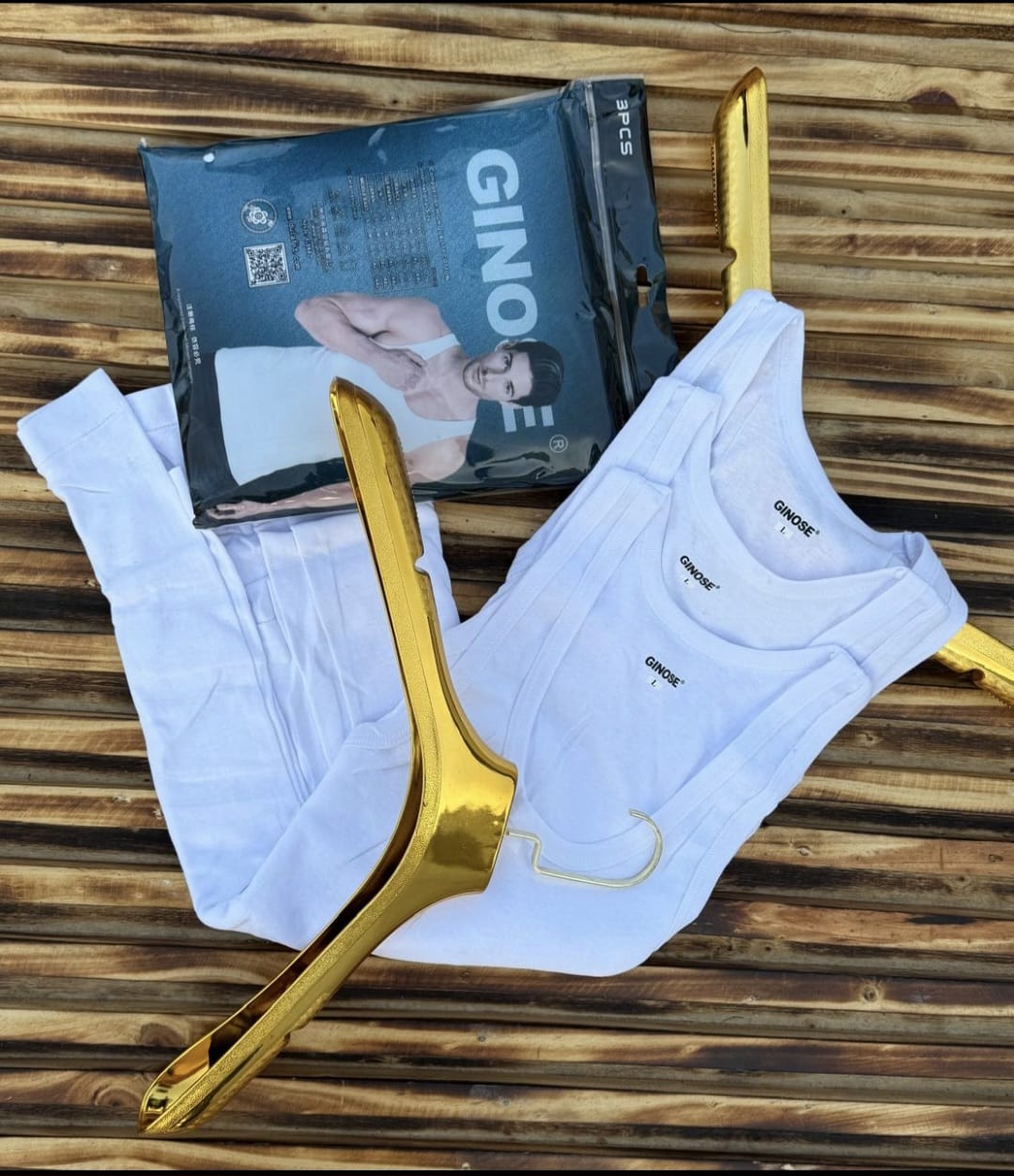 3PCS HIGH QUALITY PREMIUM MEN'S COTTON VEST WITH A MEN'S UNDERWEAR/ BOXER GIFT. Soft breathable sleeveless innerwear. Its lightweight fabric and regular fit ensure maximum comfort,