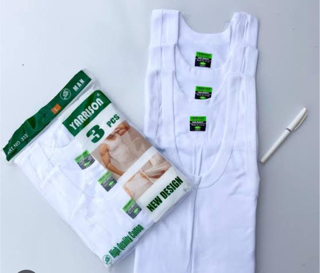3PCS HIGH QUALITY PREMIUM MEN'S COTTON VEST WITH A MEN'S UNDERWEAR/ BOXER GIFT. Soft breathable sleeveless innerwear. Its lightweight fabric and regular fit ensure maximum comfort,